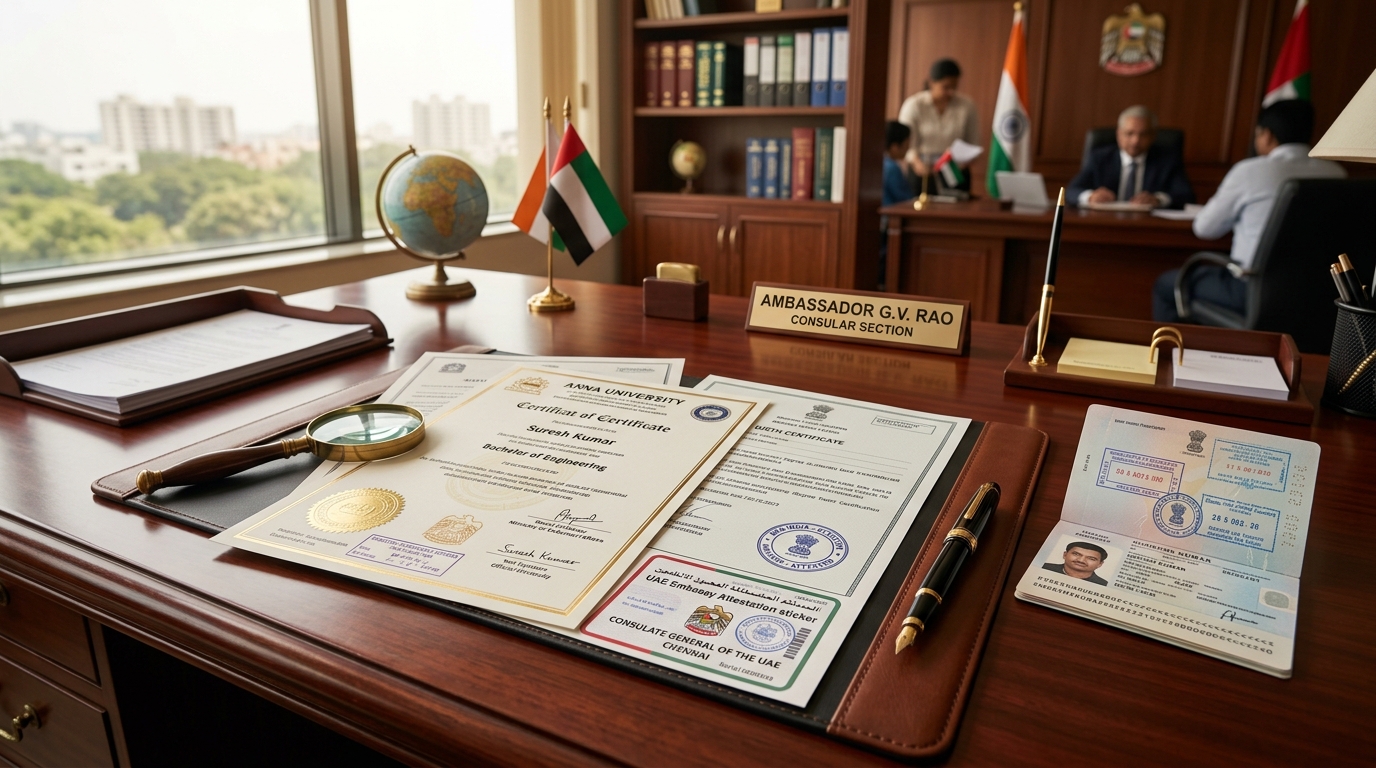 Certificate Attestation Services in Chennai - AK Travel Services
