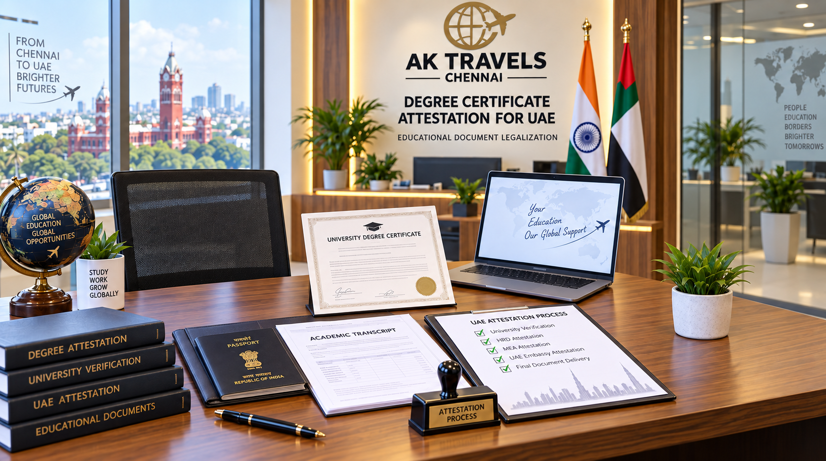 UAE Certificate Attestation Services in Chennai