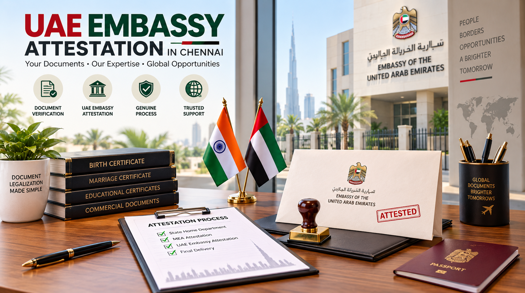 UAE Embassy Certificate Attestation in Chennai