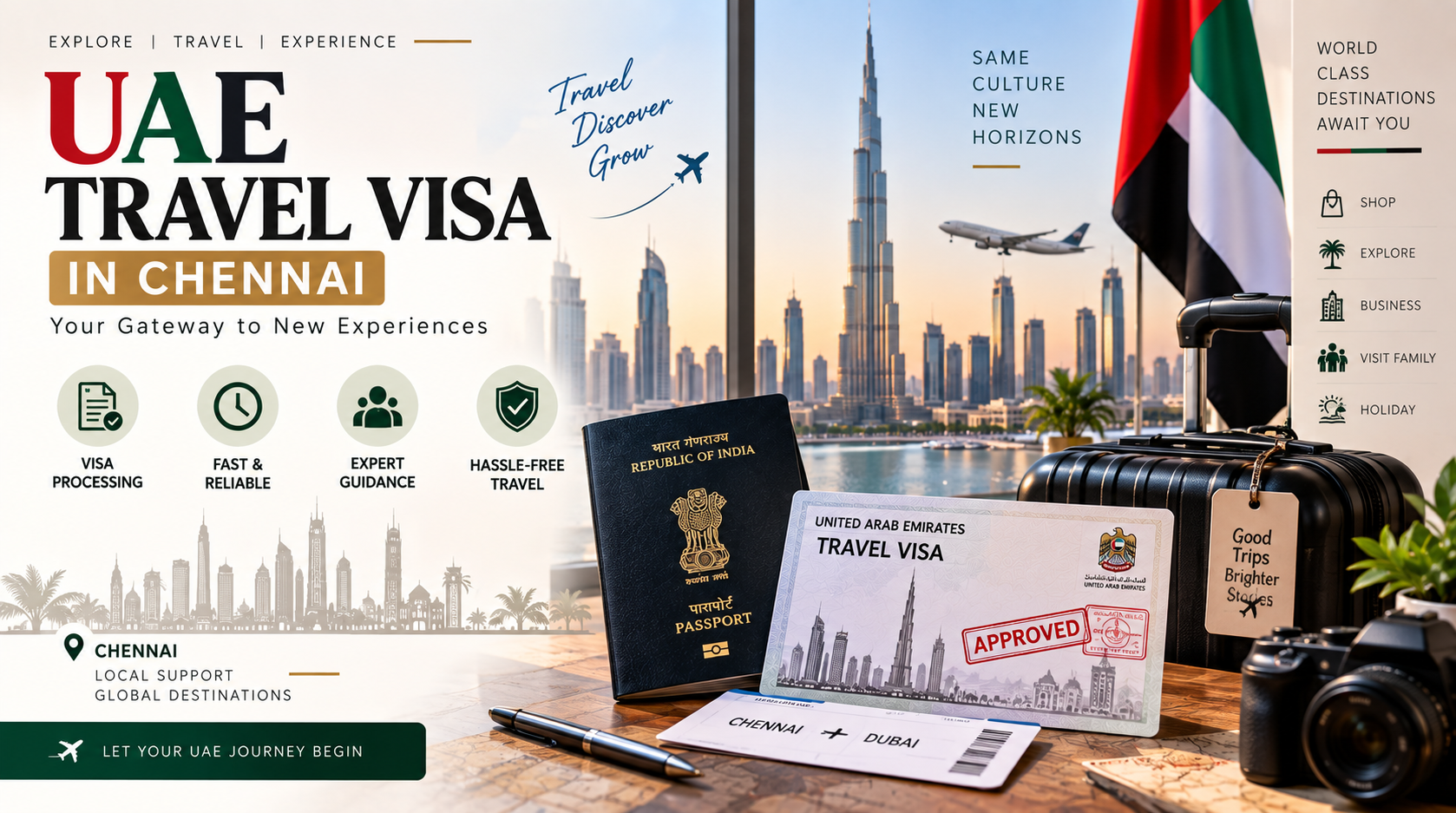 UAE Visit Visa Services in Chennai