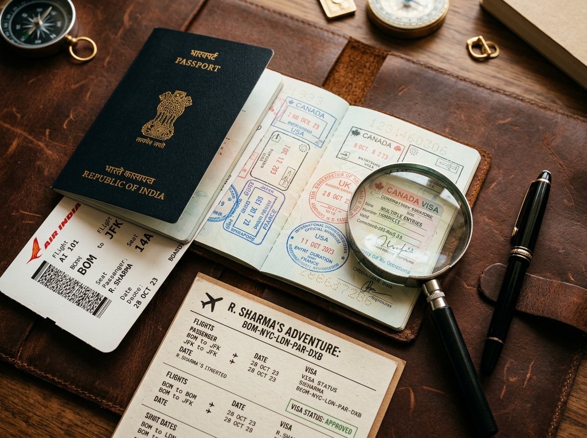 Comprehensive International Visa Document Checklist Verification - AK Travel Services Chennai