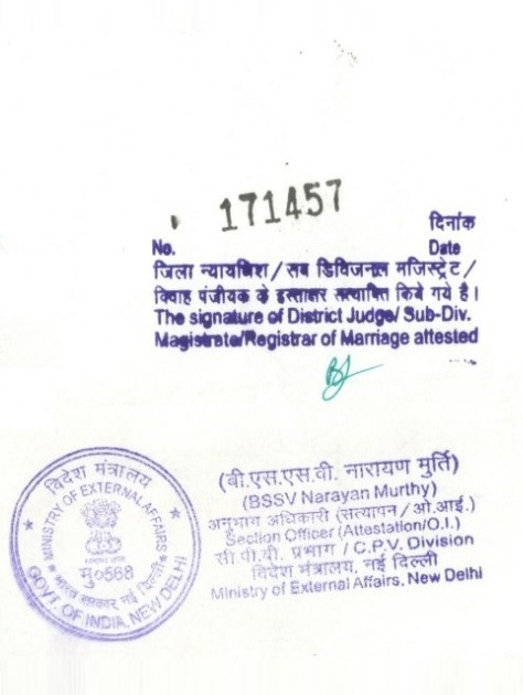 Ministry of External Affairs (MEA) Attestation from New Delhi